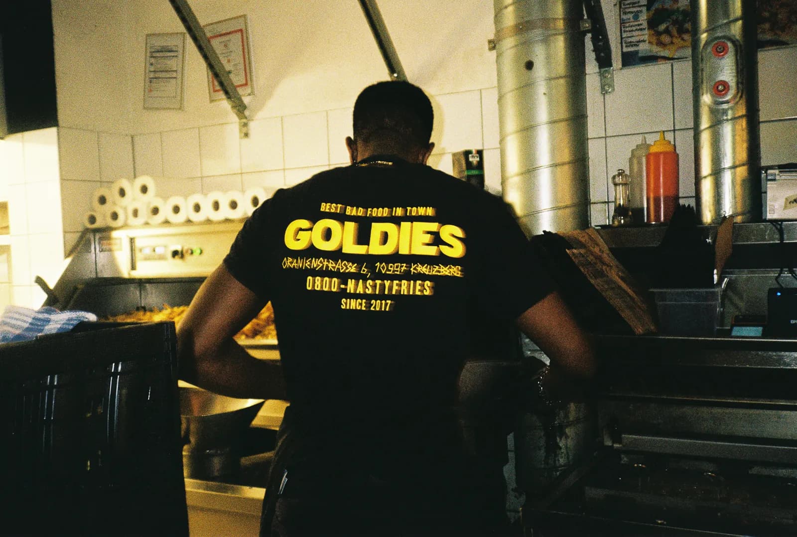 Die Goldies Crew in der Küche